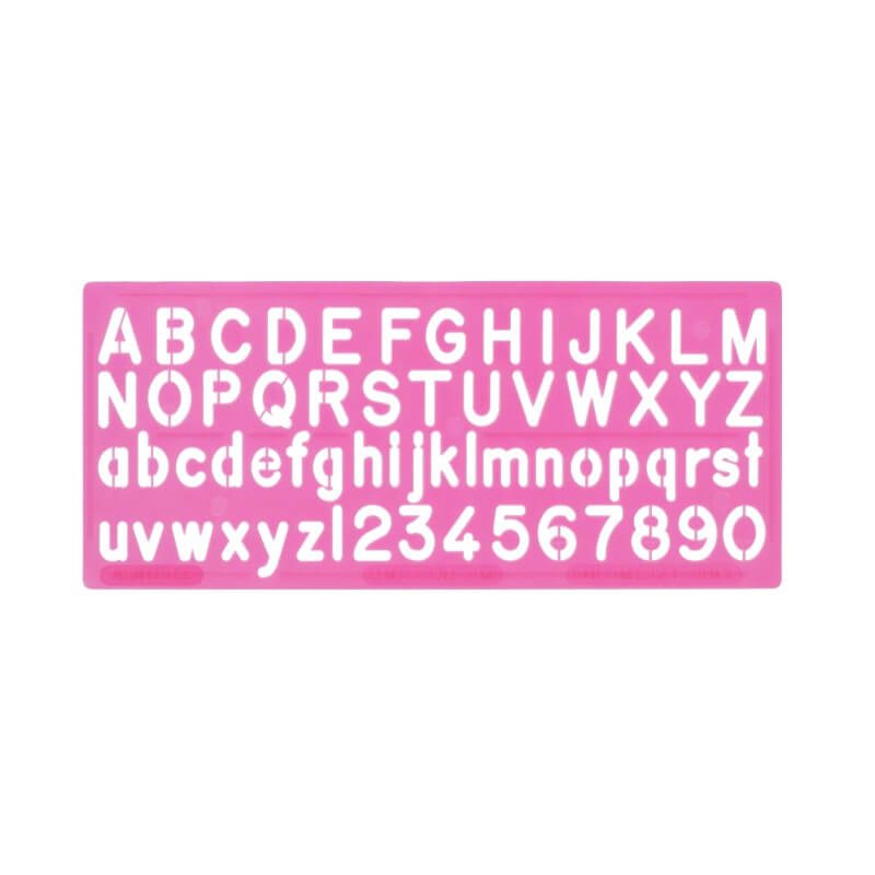 10mm Stencils – Lowercase - Assorted