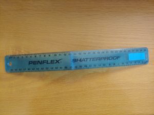 Some Shatterproof rulers shatter, but not Penflex