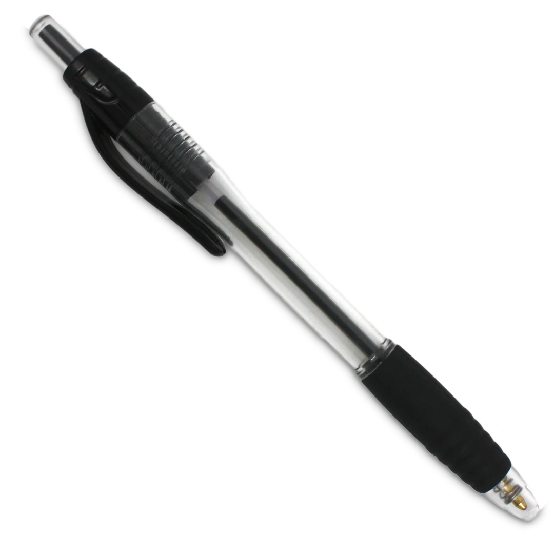 Retractable Grip Ballpoint Pen